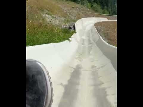 White Fish Alpine Slide White Fish Resort Montana video thumbnail